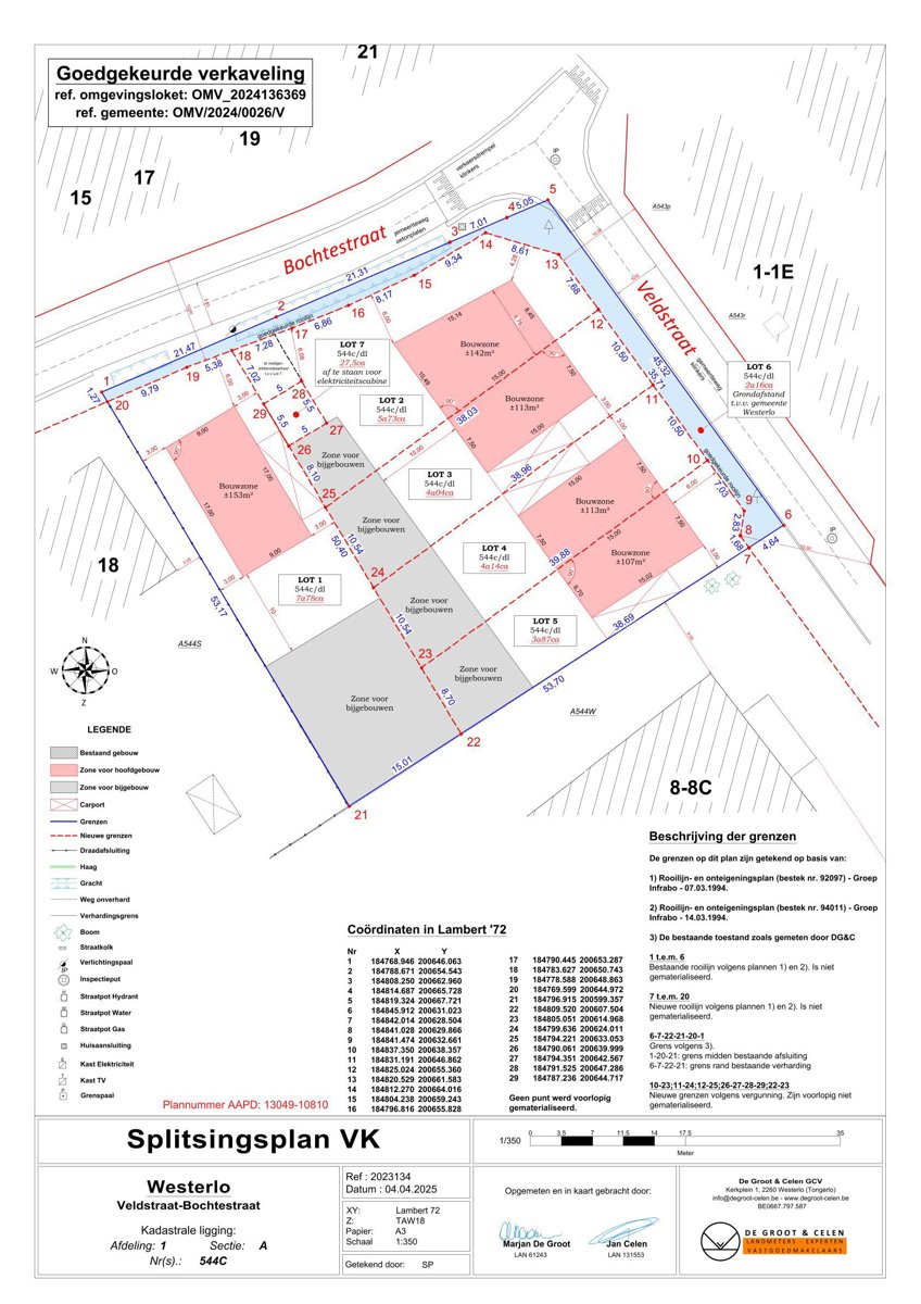 Bouwgrond (414m²) voor HOB op centrale ligging in Voortkapel. - foto 2