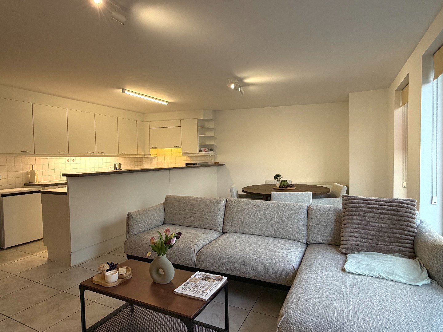 Lichtrijk, heel gezellig appartement met één slaapkamer en terras! - foto 3