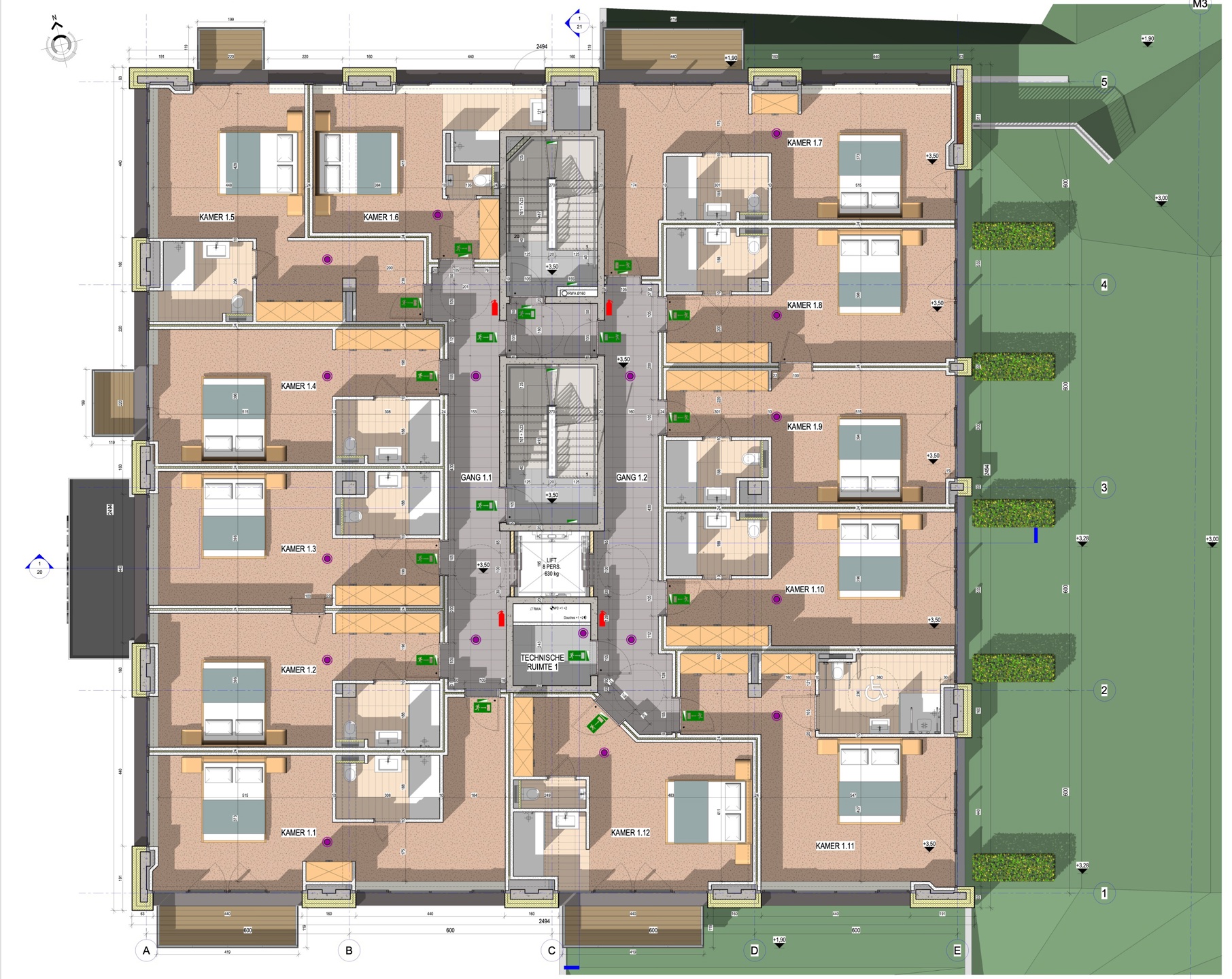 Modern en licht kantoorgebouw van 1.353 m². - foto 5