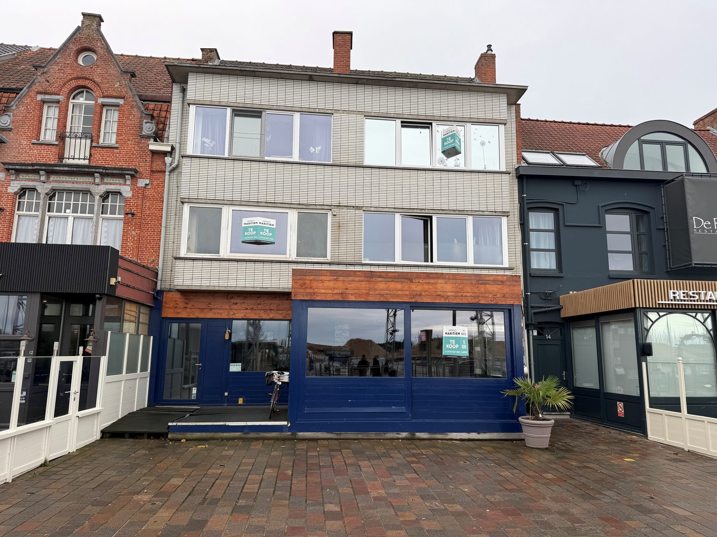 Nieuwpoort-stad: Eigendom met handelsgelijkvloers én appartement - foto 1