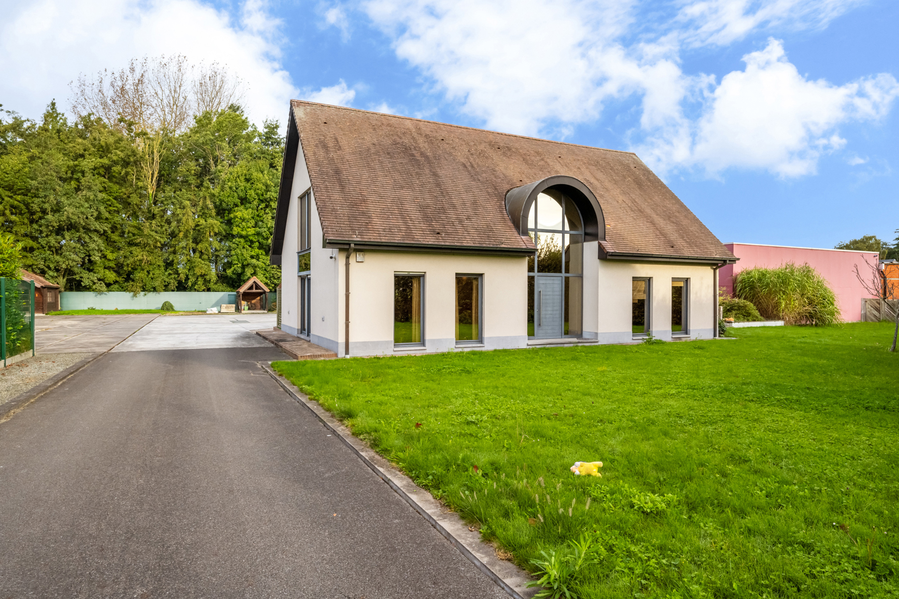 Project op 4320 m² met woning, loods + bouwgrond - foto 3