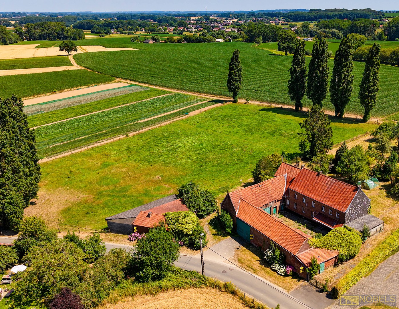 Te koop, authentieke vierkantshoeve met knechtenhuisje op meer dan 1 hectare te Brakel! - foto 4