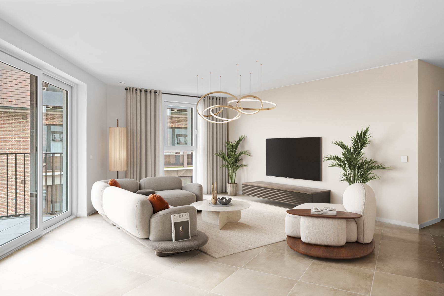 Top nieuwbouw appartement met zicht op de markt van Aalter - foto 4