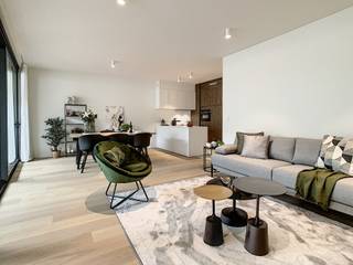 Gelijkvloers nieuwbouw appartement met 2 slaapkamers in prestieuse residentie Refuga in hartje Hasselt.Residentie Refuga is een exclusief woonconcept...