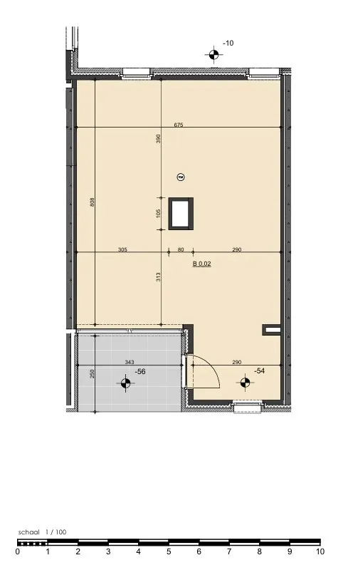 SINT JORIS WINGE HANDELSRUIMTE 71 m2 + terras - foto 4