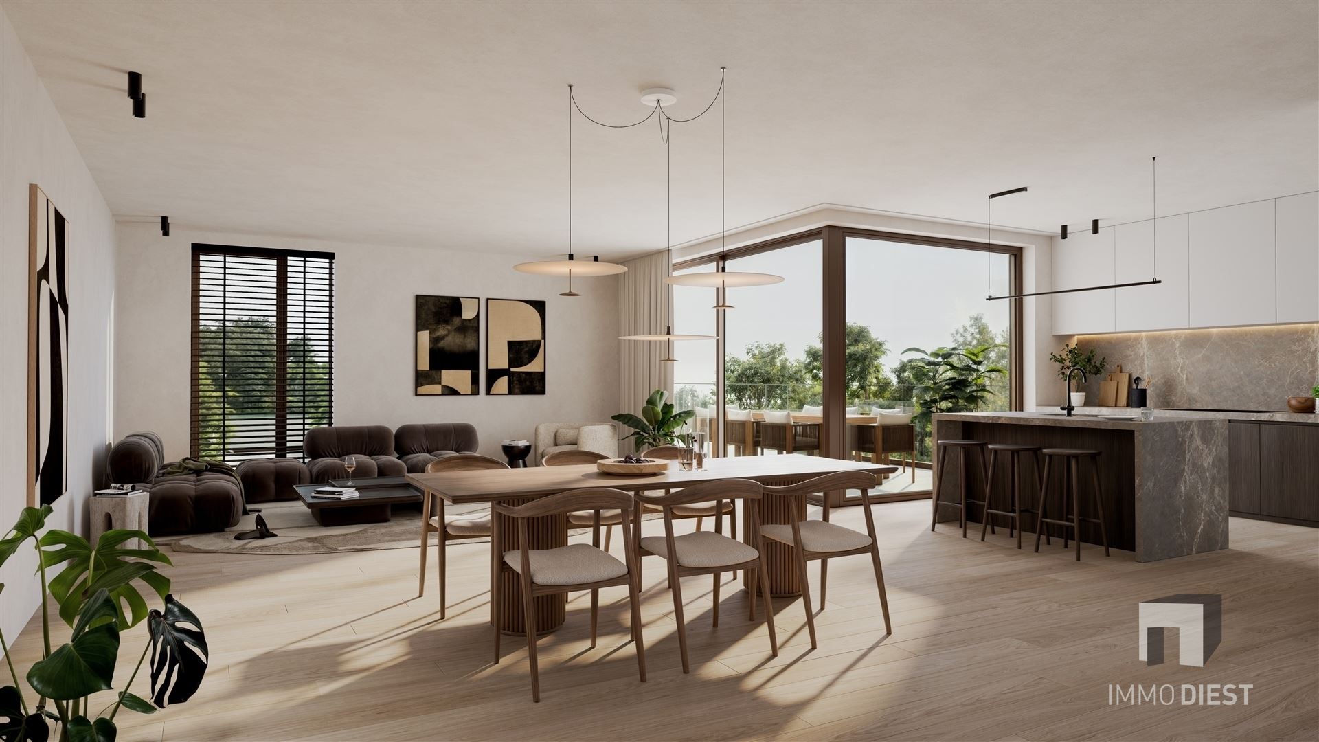 Penthouse met 3 slaapkamers - foto 2
