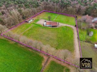 <p><span>Charmante hoeve met paardenstal op 12.000 m² in absolute rust, grenzend aan natuurgebied</span></p><p><span>MELDT U AAN VOOR EEN KIJKMOMENT OP 8 FEBRUARI. MAIL ONS VOOR VERDERE INFO!</span></p><p><span>Droomt u van landelijk </span><span>wonen in alle rust,</span><span> omringd door groen en natuur? Dan is deze gezellige hoeve op een prachtig perceel van maar liefst </span><span>12.000 m² </span><span>precies wat u zoekt. Gelegen in agrarisch gebied, aan het einde van een doodlopende weg en pal tegen het natuurgebied </span><span>Schootsheide</span><span>, geniet u hier van </span><span>volledige privacy</span><span> en een uitzonderlijk rustige ligging — zonder doorgaand verkeer.</span></p><p><span>Het domein bestaat uit de woning met omliggende weilanden, ideaal voor dierenliefhebbers of paardenhouders. De percelen zijn volledig omheind en op het erf bevindt zich een ruime paardenstal met hooiopslag (ca. 90 m²). Vooraan bij de woning vindt u bovendien een charmante, antieke waterput die bijdraagt aan de authentieke uitstraling van het geheel.</span></p><p><span>De hoeve werd oorspronkelijk gebouwd tussen 1900 en 1928 en werd volledig gerenoveerd in 1989. Binnen treft u een warme, gezellige leefruimte met pelletkachel, een keuken met karaktervolle antieke kolenkachel en een ruime veranda met prachtig zicht op het weiland. De woning beschikt momenteel over twee slaapkamers, waarvan één op het gelijkvloers, net als de badkamer.</span></p><p><span>Op de verdieping vindt u de tweede slaapkamer en een grote multifunctionele ruimte met keuken. Deze ruimte leent zich perfect voor diverse invullingen: extra slaapkamer(s), badkamer, hobbyruimte, speelkamer, bureau of ontspanningsruimte. Dankzij de interne trap vanuit de leefruimte is de verdieping vlot toegankelijk.</span></p><p><span>Verder beschikt het gelijkvloers over een verwarmde garage en een bergruimte. Ook hier liggen mooie uitbreidingsmogelijkheden: de garage kan worden omgebouwd tot extra slaapkamer, bureau of hobbyruimte en de zolder boven de garage kan betrokken worden bij het woongedeelte. In totaal is het perfect mogelijk om hier een woning met vier slaapkamers te creëren.</span></p><p><span>Behalve de fotoreportage maakten we ook een <span>3-D rondleiding</span></span><span> </span><span>zodat je de woning vanbinnen kan zien alsof je er zelf aanwezig bent. Check het hier: <span>https://livetour.istaging.com/cc6a0507-bfe0-4f84-8219-2b826ff0422e</span></span></p><p><span>TROEVEN OP EEN RIJ:</span></p><ul><li><span>Perceel van ca. 12.000 m², volledig omheind</span></li><li><span>Weiland en paardenstal met hooiopslag (± 90 m²)</span></li><li><span>Zeer rustige ligging aan een doodlopende weg</span></li><li><span>Grenzend aan natuurgebied </span><span>Schootsheide</span></li><li><span>Authentieke hoeve met karakter en charme</span></li><li><span>Gerenoveerd in 1989</span></li><li><span>Veranda met zicht op het weiland</span></li><li><span>Uitbreidingsmogelijkheden tot 4 slaapkamers</span></li><li><span>Ideaal voor dierenliefhebbers en landelijke woonliefhebbers</span></li></ul><p><span>EPC en ASBEST:</span></p><p><span>Het energielabel is momenteel een F bij gebrek aan afdoende dakisolatie. Mits dakisolatie, zonnepanelen en aanpassing van de verwarming bekomt men een veel betere energie-score. </span></p><p><span>In de woning zelf is 2 asbestmaterialen die zorgvuldig te beheren zijn hetgeen wil zeggen: 'moeten niet weggenomen worden en vormen GEEN gevaar voor de gezondheid.</span></p><p><span>Overige 4 asbestmaterialen zijn er op het dak van de stalling en de waterput. </span></p><p><span> </span></p><p><span>Deze eigendom biedt een unieke combinatie van rust, ruimte, natuur en potentieel. Een zeldzame kans voor wie op zoek is naar een charmante hoeve met tal van mogelijkheden in een uitzonderlijke setting.<br /></span><span>Heb je interesse en wil je meer info of een bezichtiging in plannen? Bel Marie-Paule : 0032476959958</span></p>