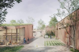 Ideaal voor productie, opslag of atelier.<br /><br /><u><strong>Benaderende OPPERVLAKTEN:</strong></u><br />Loods: 189 m²<br />3 parkeerplaatsen<br /><br /><u><strong>AFWERKING:</strong></u><br />- Staalstructuur met vrije hoogte van 6m.<br />- Gevelwanden in geïsoleerde terracotta betonpanelen (sandwichconstructie met binnenblad van 8cm getrild beton, 10cm PIR en buitenblad van 6cm glad bekist beton).<br />- Op de gevel is een plaats voorzien voor uniforme reclame van de verschillende bedrijven. Deze plaats is voor iedere loods uniform. De reclame op de gevel zal op kosten van de koper geplaatst worden.<br />- Scheidingswanden, binnenwanden in cellenbetonplaten: waar nodig brandweerstanden voorzien RF60' en RF120'. De verticale voegen worden dichtgespoten met een elastische kit.<br />- Scheidingswanden, binnenwanden in prefabbeton: dikte min. 12cm, voegen worden opgespoten met een elastische kit.<br />- Gepolierde betonvloer 15cm dik op een PE-folie, gewapend met net 150/150/5/5. Afgewerkt met kwarts, en ingezaagd met open krimpvoegen welke niet opgespoten worden. Voorziene belasting 1.000kg/m².<br />- Dakstructuur in metalen dakplaten (steeldeck RAL 9002) geïsoleerd met PIR platen (12cm) en TPO-dakbedekking 1,5mm.<br />- In het dak van het magazijn is een lichtstraat of een lichtdoorlatende RWA voorzien.<br />- Structuur + dak voorzien voor plaatsen PV installatie met max. belasting van 15kg/m².<br />- 1 elektrische sectionaalpoort, aluminium geïsoleerde panelen. (b: 4,00m - h: 4,20m) met aparte loopdeur.<br />- Buitenschrijnwerk in aluminium (raam-, poort- en deurkaders). <br /><br />Deze units voldoen aan de veiligheidsnormen <em><strong>“Brandklasse C”</strong></em> (strengste normering) en<strong> <em>K-peil 40 </em></strong>!<br /><br /><u><strong>NUTSVOORZIENINGEN:</strong></u><br />De kosten voor het aansluiten van het algemeen laagspanningsbord (ALSB) en de opening van de meters (elektriciteit, - en watermeter, inclusief het aangaan van leveringscontract (forfait) voor water en elektriciteit voor enkel het open van deze meters) worden als forfait aangerekend bovenop de verkoopprijs. Het leveringscontract voor elektriciteit en water wordt bij oplevering overdragen aan de kopers. Er is een aansluiting voorzien op het WARMTENET (loodsen én kantoren) . Er is een gescheiden rioleringsstelsel voorzien voor afvoer regenwater en afvalwater. Er is een afvoer voor toilet voorzien. <br /><br /><u><strong>OMGEVINGSWERKEN en TOEGANGSWEGEN:</strong></u><br />Rond de gebouwen zal de buitenaanleg en de groenaanleg uitgevoerd worden zoals aangeduid op de plannen.<br />De wegenis rond de gebouwen en de toegang tot het bedrijvenpark worden uitgevoerd in beton.<br /><br /><u><strong>BESTEMMING:</strong></u><br />De karaktervolle site is gelegen in een zone voor milieubelastende industrie, een bestemming die niet meer wenselijk is. Samen met de Stad Kortrijk werden stappen gezet om het gebied te herbestemmen via de opmaak van een Ruimtelijk Uitvoeringsplan (RUP). Betreft een gemengde herontwikkeling met hoofdzakelijk bedrijvigheid (magazijnen, ateliers, showrooms), aangevuld met wonen en kantoren. <br /><br /><u><strong>LIGGING:</strong></u><br />Ten zuiden van de historische binnenstad van Kortrijk, tussen het ei en de Doorniksewijk, bevindt zich de wijk Walle.<br />Rechtstreekse fiets-en voetgangersverbinding tussen Walle en Park De Blauwe Poort.<br />Onmiddellijke verbinding naar de E17 op- en afrit Kortrijk-Zuid alsook de R8. Het station van Kortrijk situeert zich op amper 1,5 km.<br /><br /><u>* Bijzonderheden:</u><br />- Vermelde prijzen zijn exclusief btw, incl. aansluitingskosten van de nutsleidingen (W+E+warmtenet+data);<br />- Incl. 3 parkeerplaatsen (€ 5.000 excl. BTW /parkeerplaats). De parkeerplaatsen zijn voorzien voor het plaatsen van een laadpaal !<br />- Interessant voor btw-plichtige (21% btw is volledig recupereerbaar, geen registratie!)<br />- Onze referentie op <strong>www.centro.be</strong>: <strong>Q0720</strong> of contacteer ons op <strong>050 70 01 02</strong>.<br /><br /><strong>CENTRO | BEDRIJFSVASTGOED</strong> is reeds 25 jaar <u>gespecialiseerd in de bemiddeling van commercieel- en bedrijfsvastgoed</u> in West- en Oost Vlaanderen.<br /><span><strong>Wilt u ook weten hoeveel uw bedrijfsgebouw waard is?</strong></span><br />Contacteer ons vrijblijvend voor een marktconforme waardebepaling van uw pand. 