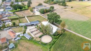 NIEUWE VOORWAARDEN!!<br />NEEROETEREN - Deze eigendom is ideaal voor de (semi)professionele paardenliefhebber! Hier beschikt u ook over de faciliteiten om uw passie of activiteit in de paarden te beoefenen.<br /><br />De statige villa verwelkomt u met een ruime inkomhal. Op het gelijkvloers vindt u een grote leefruimte met gashaard, een bureel of slaapkamer, een apart toilet, een eetplaats en een volledig ingerichte keuken met zicht op de tuin.<br />De eerste verdieping telt drie slaapkamers, twee badkamers, een apart toilet en een zolderberging.<br /><br />Dankzij het vernieuwde schrijnwerk (2020), de goede isolatie en de condensatieketel (2022) beschikt de woning over een gunstig EPC en geldt er geen renovatieverplichting.<br />Buiten geniet u van een verzorgd terras, een zeer nette tuin en een grote garage met extra bergplaats.<br /><br />Alles is voorzien om op professionele of semi-professionele manier paarden te houden en te trainen :<br />• 12 paardenstallen<br />• Wasplaats<br />• Ruimte voor stockage of inrichten van een groomverblijf<br />• Longeercirkel<br />• Diverse paddocks en weiden<br />• Opslagcapaciteit voor 40 ton stro<br />• Binnenpiste (tent)<br />• Kwalitatieve buitenpiste (20x60)<br /><br />Wil u hobbymatig of professioneel paarden houden en trainen:? Deze eigendom combineert een ruime woonst met een volledig uitgeruste paardeninfrastructuur waar u alles bij de hand hebt !<br /><br />Interesse? Contacteer ons vandaag nog op 053/60.65.66 voor een afspraak.