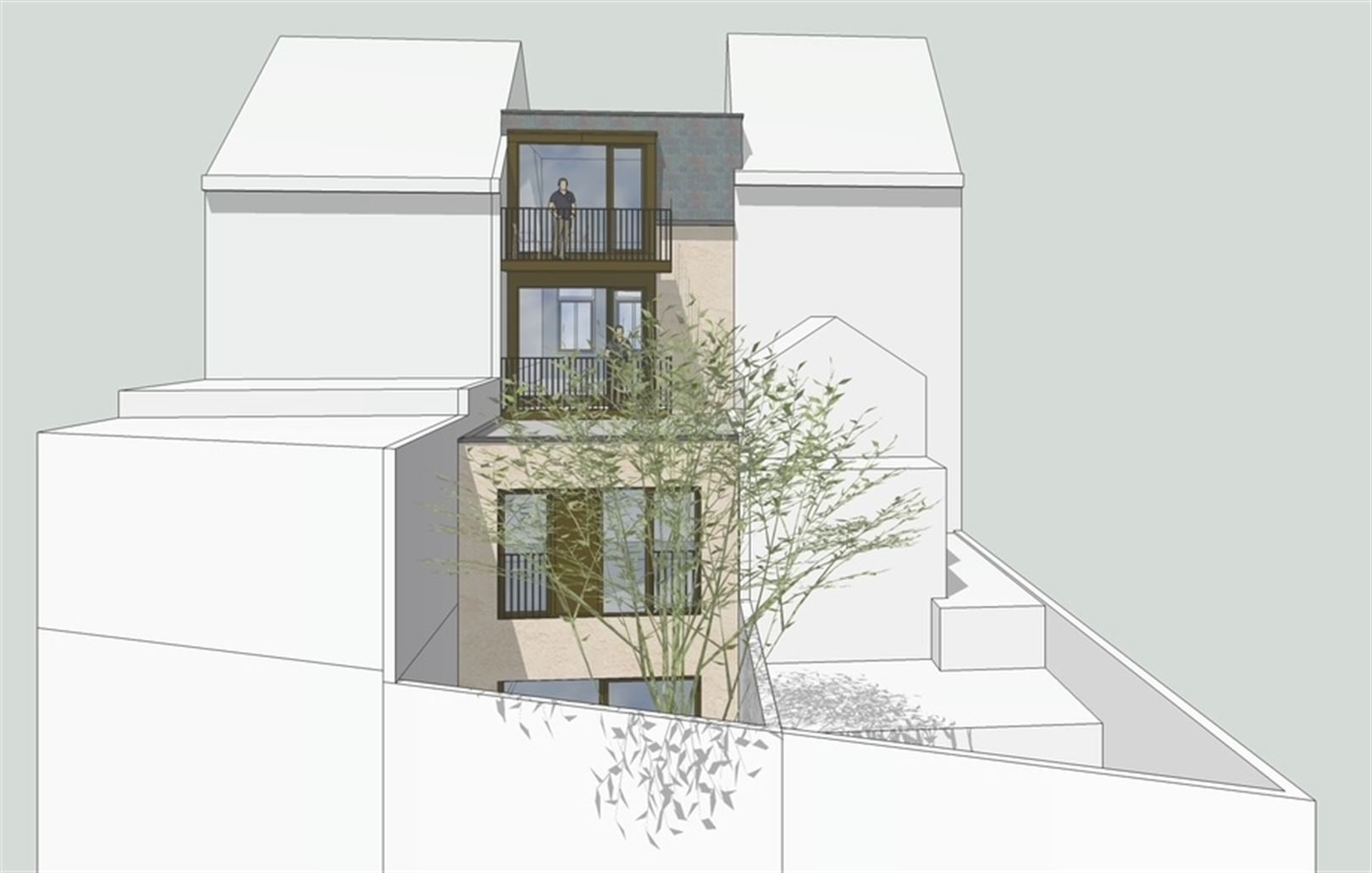 VERGUND RENOVATIEPROJECT MET 3 WOONEENHEDEN bij Zoo - foto 5