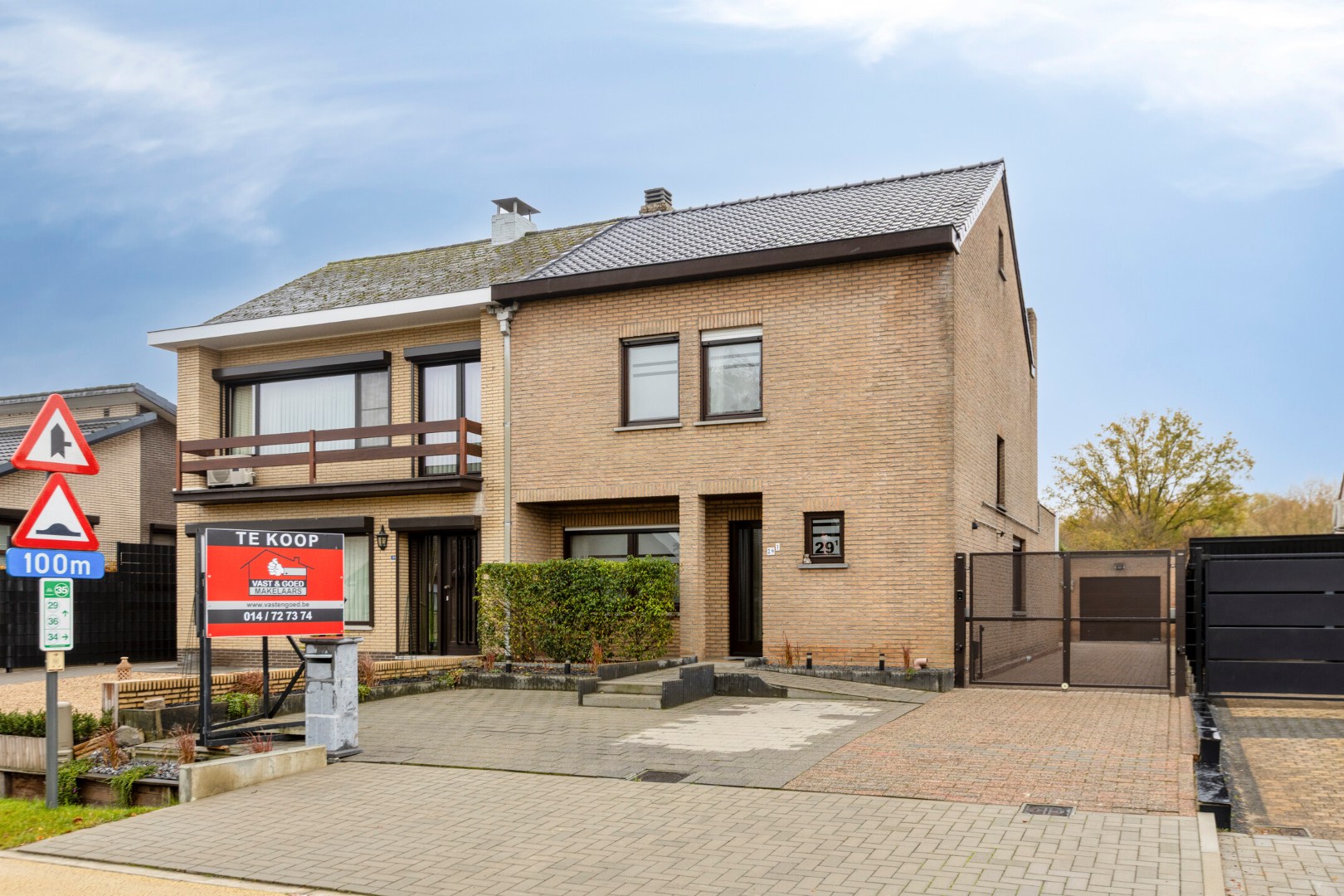 Ruime, energiezuinige gezinswoning met 3 slpk. op rustige ligging in Balen-Hulsen - foto 1