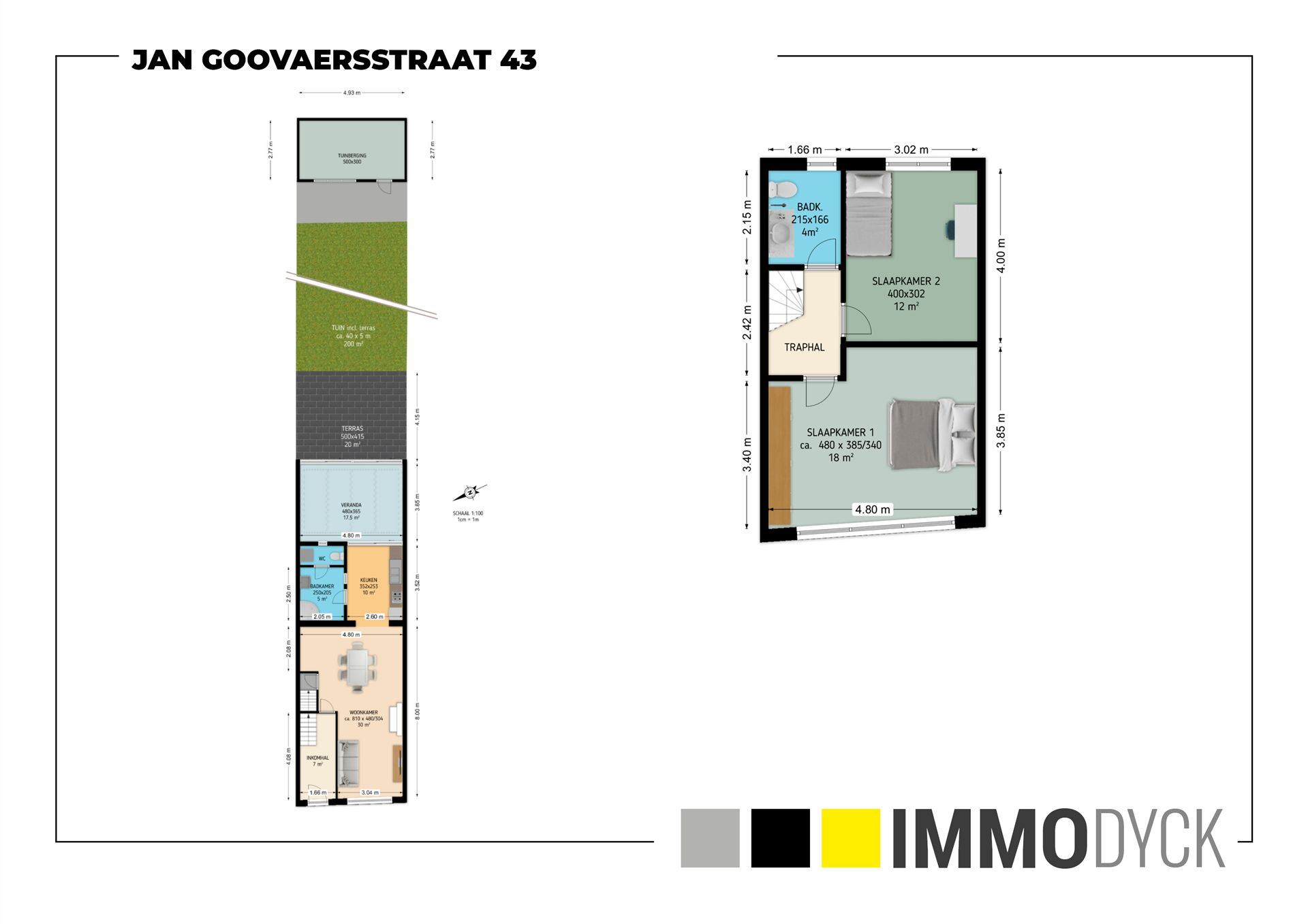 Eengezinswoning met 2 slaapkamers, veranda en tuin 200 m² - foto 2