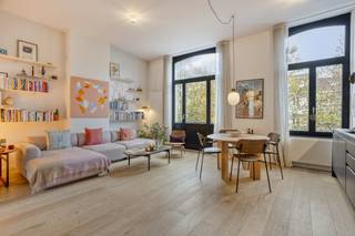 This magnificent apartment, a unique opportunity to buy in Saint-Gilles, was completely renovated in 2019 (including the entire...