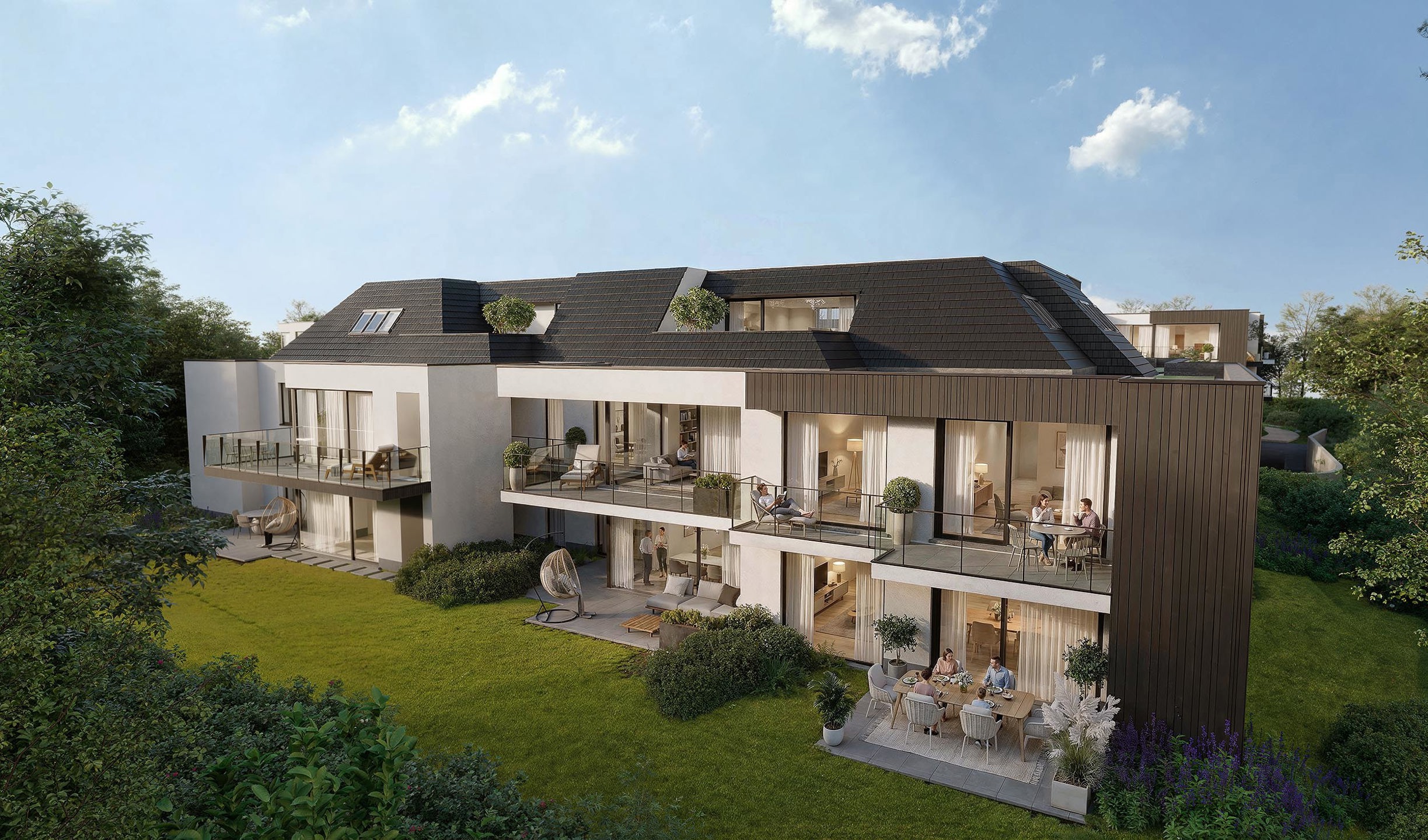 Gelijkvloers appartement met 2 slaapkamers - foto 4