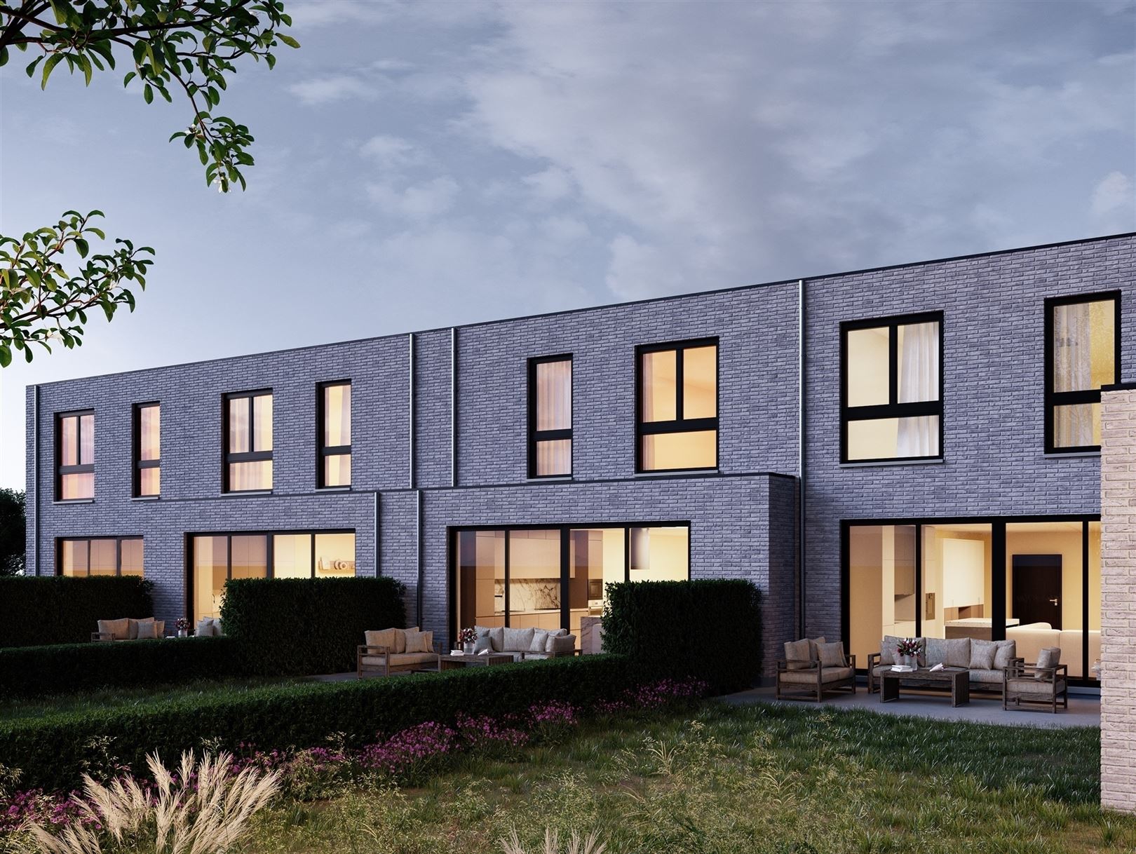 Lot 3: Gesloten bebouwing van project Mosselbank in Vrasene - foto 3