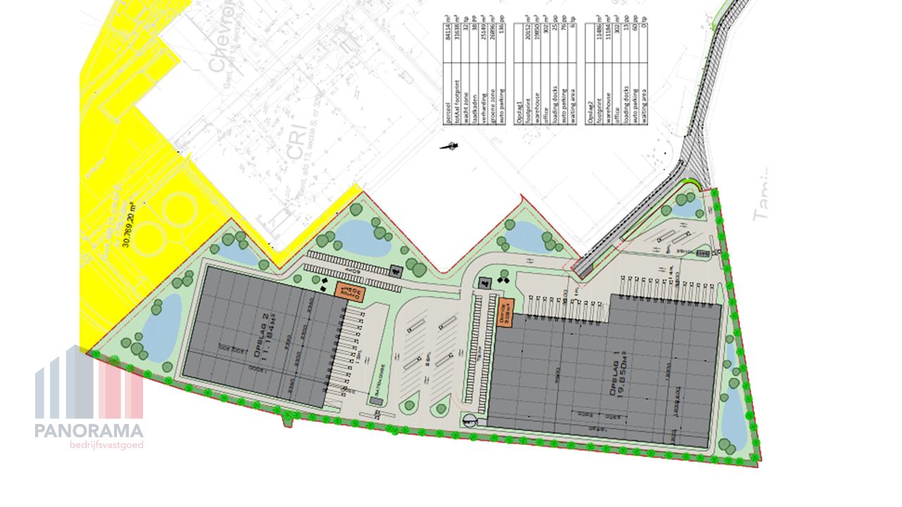 19.850 m² logistieke ruimte te huur nabij het centrum en R4 in Gent - foto 2