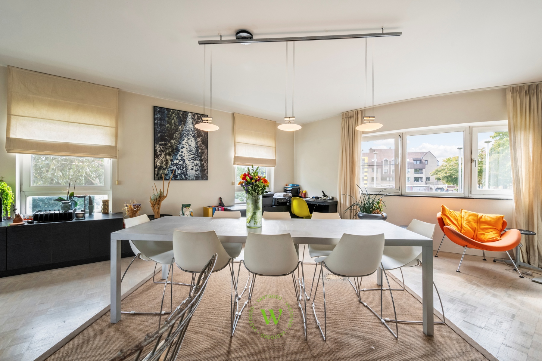 Uitzonderlijk triplex-appartement: ruimte, licht+topligging. - foto 5