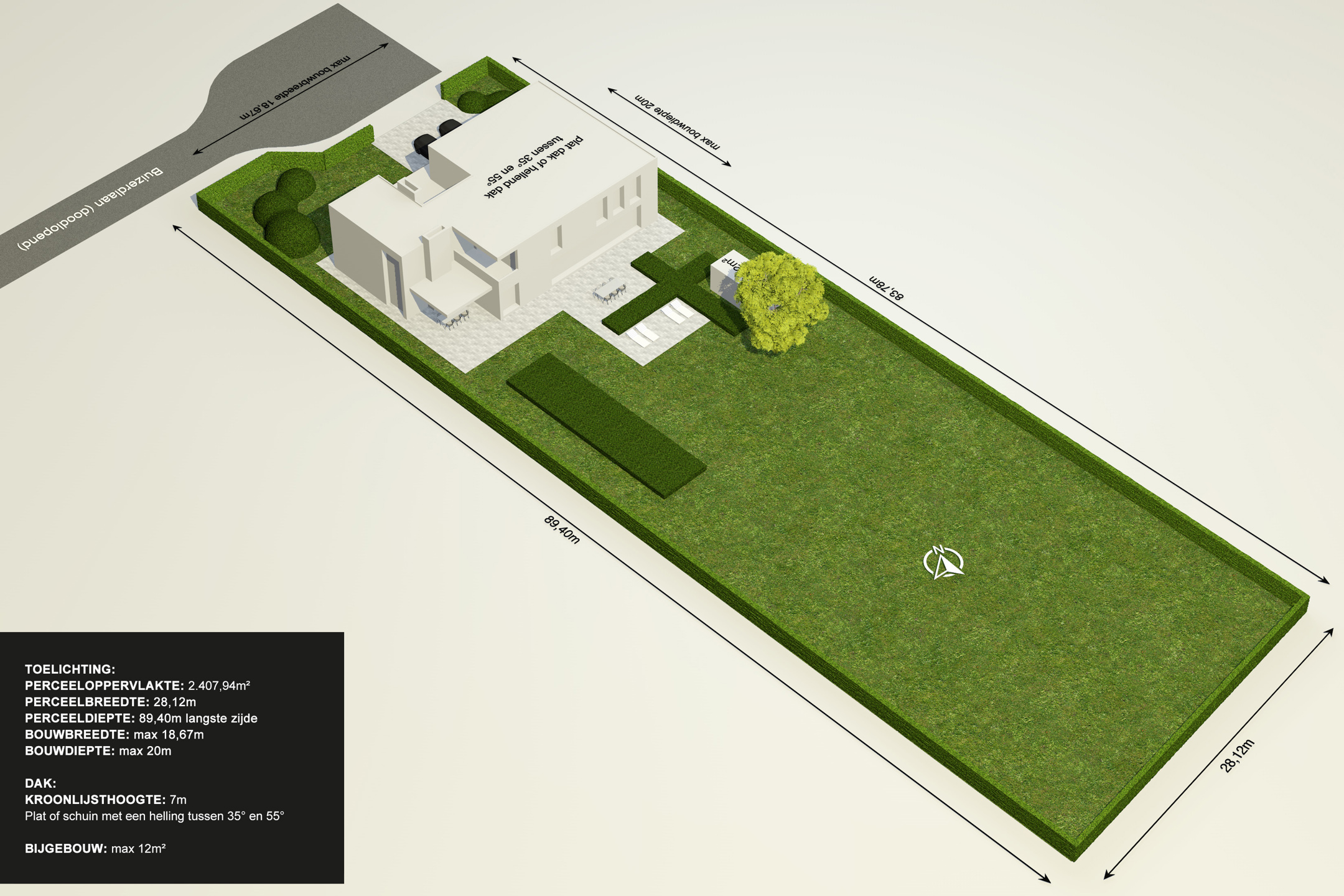 Exclusieve bouwgrond van ca. 2.400 m² in Brecht - foto 2