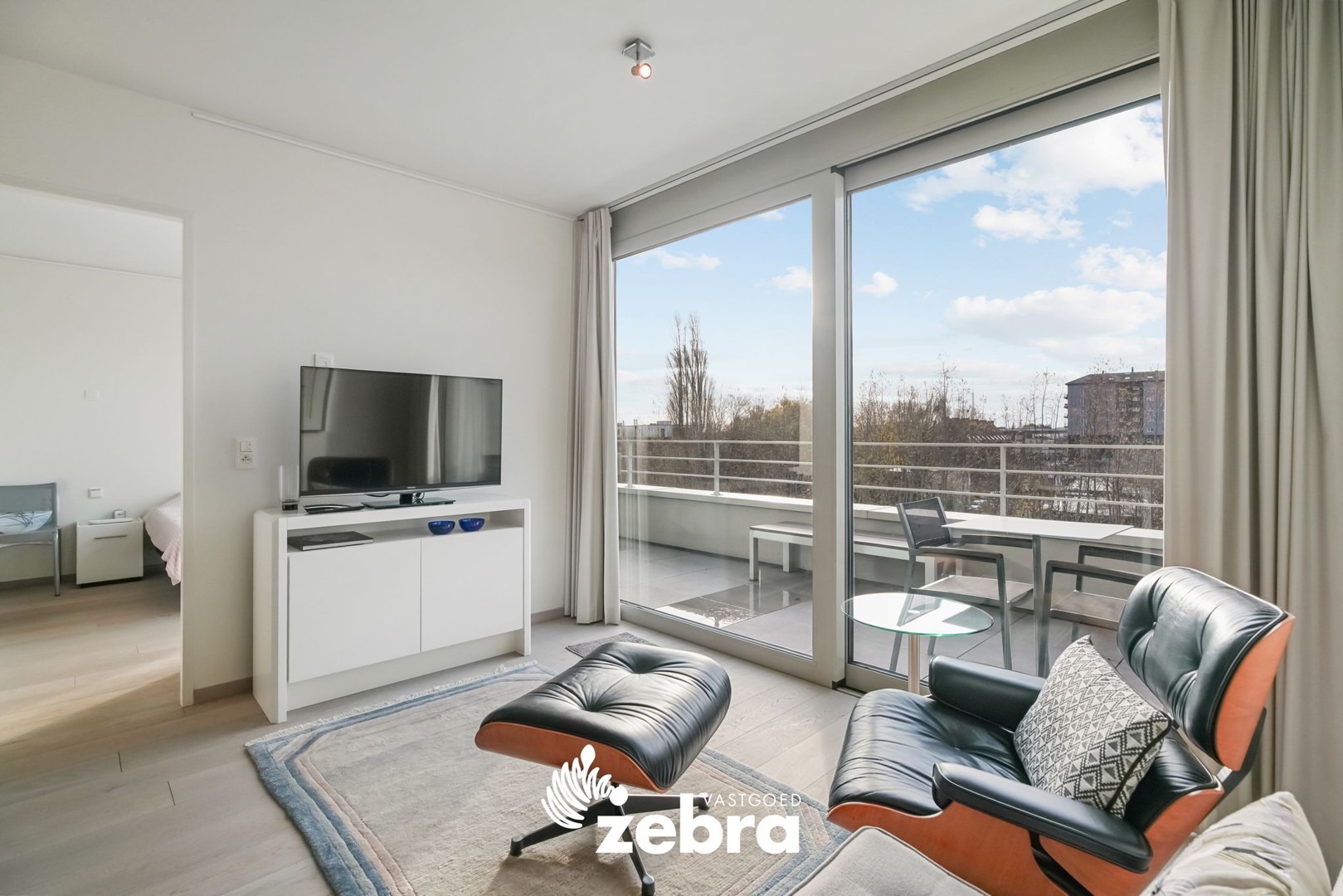 Moderne serviceflat met prachtig zicht op de Leie en autostaanplaats te Deinze! - foto 4