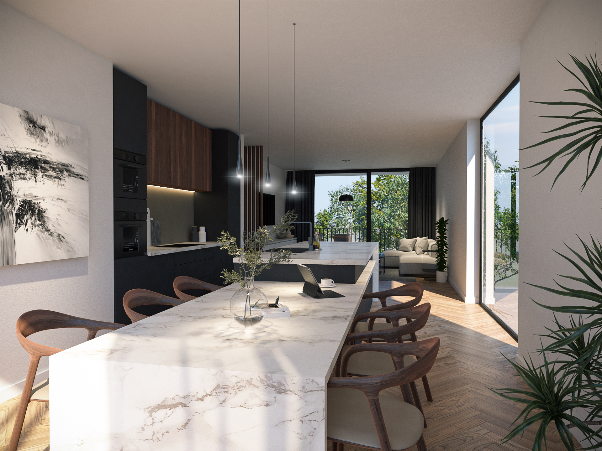 Nieuwbouwappartement in centrum Menen - foto 3