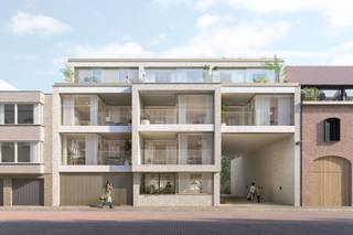 In het historische centrum van Maaseik, in de Boomgaardstraat, verrijst De Bóngert, een exclusief nieuwbouwproject met 18 hoogwaardig afgewerkte appartementen, verdeeld over 3 woongehelen. Hier geniet u van een ontspannen woonomgeving terwijl u toch alle voorzieningen en het levendige stadscentrum binnen handbereik heeft. Het project combineert daarnaast hedendaagse architectuur met duurzame materialen en biedt bewoners een harmonieuze mix van comfort, luxe en rust. Bovendien krijgt u als koper de vrijheid om uw keuken, badkamer en andere afwerkingen naar wens te personaliseren.