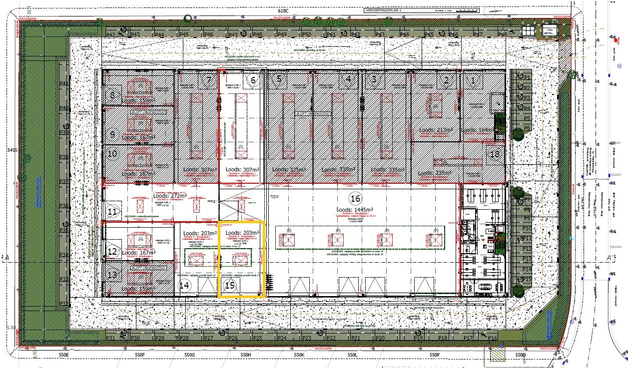 NB MAGAZIJN (203m²) inclusief 1 private PARKEERPLAATS op industriezone "Schatting" te Zedelgem - photo 4