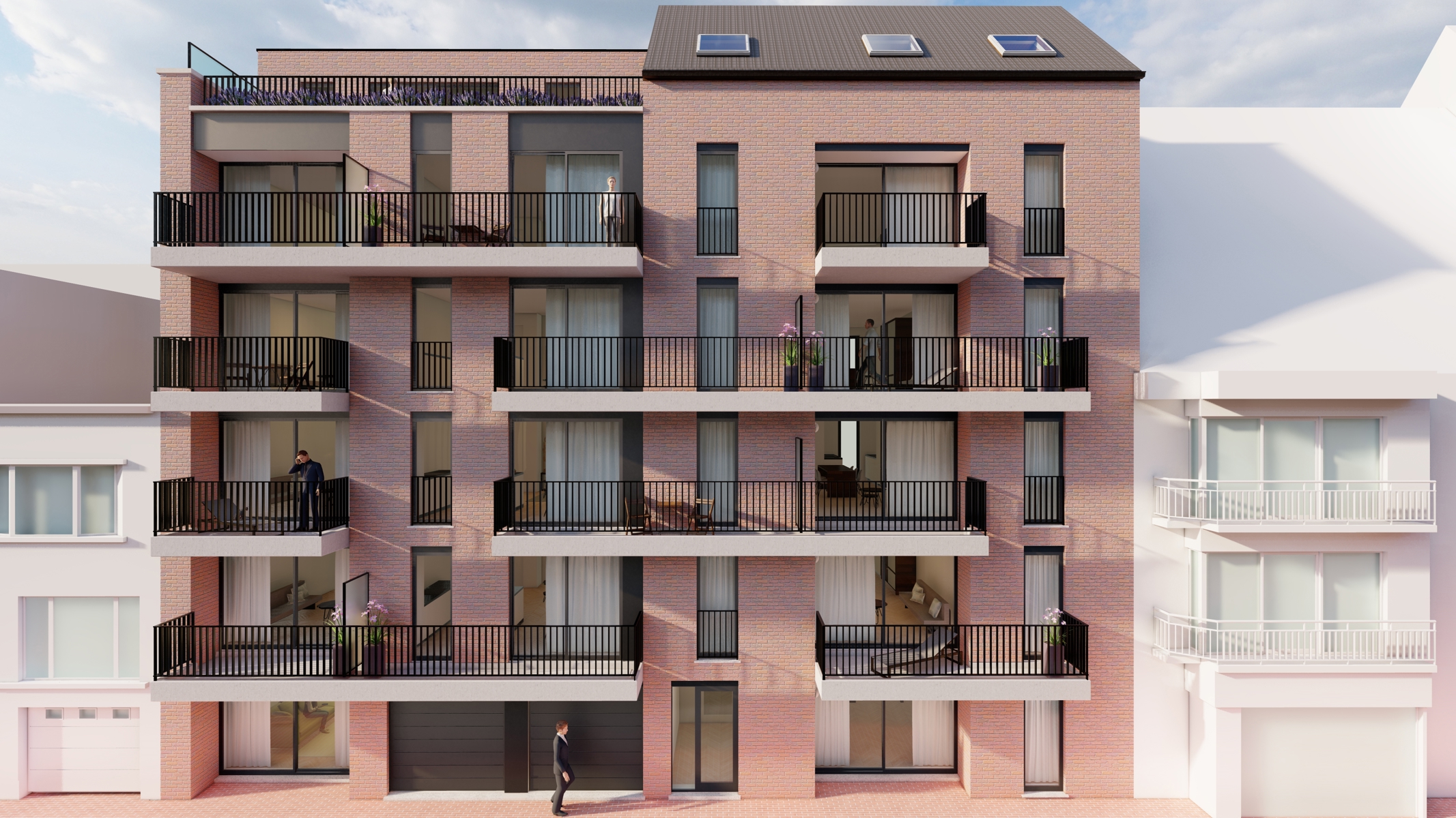 Centraal gelegen appartement met 1 slaapkamer (4.2) - foto 2