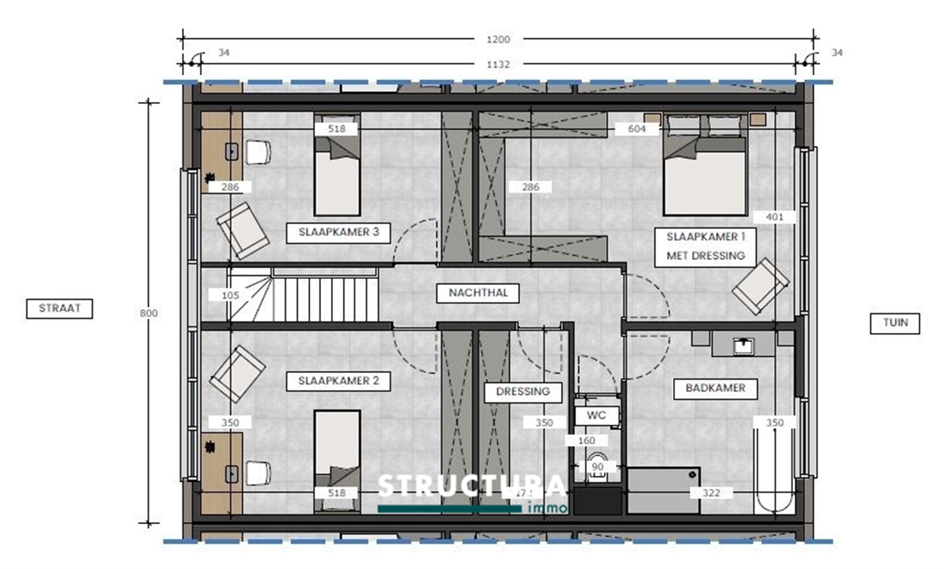House for sale in Zellik with 3 bedrooms - photo 4