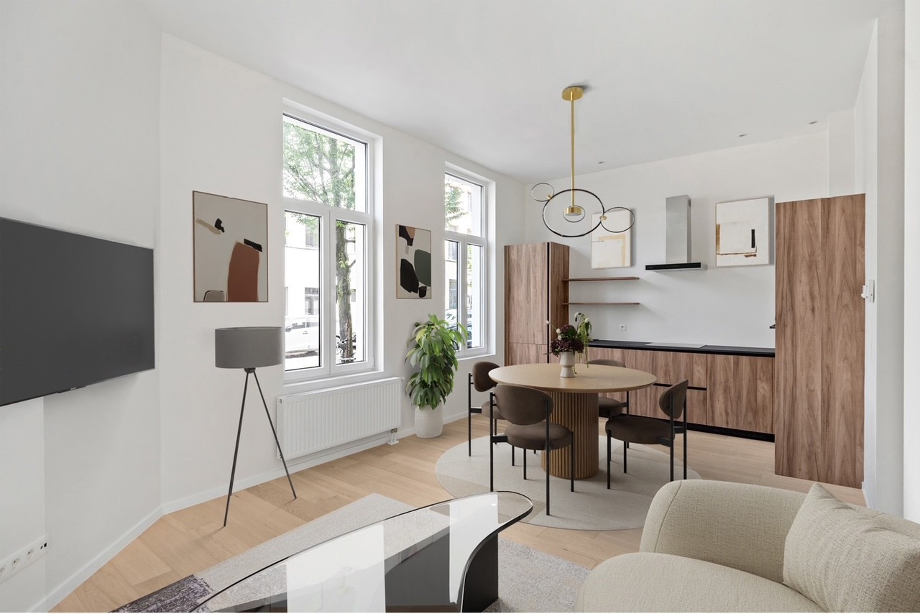 Gerenoveerd hoekappartement nabij Park Spoor Noord - foto 1