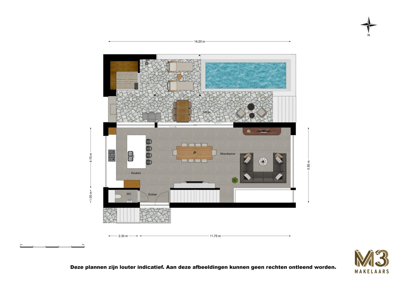 Bouwgrond 813m2 voor open bebouwing - foto 4