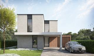 Deze moderne nieuwbouwwoning in Berlare bouwen we op fietsafstand van winkels en scholen, en op slechts 1 km van een bushalte. Natuurliefhebbers...