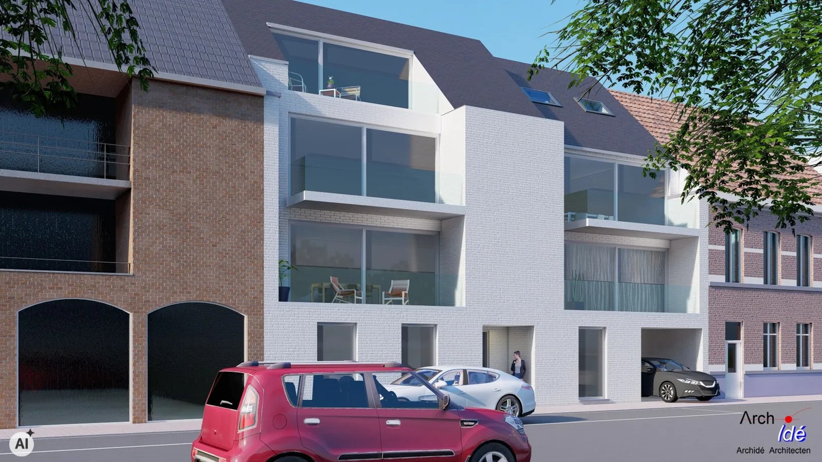Nieuwbouwappartement op de eerste verdieping met 2 slaapkamers en terras - foto 2
