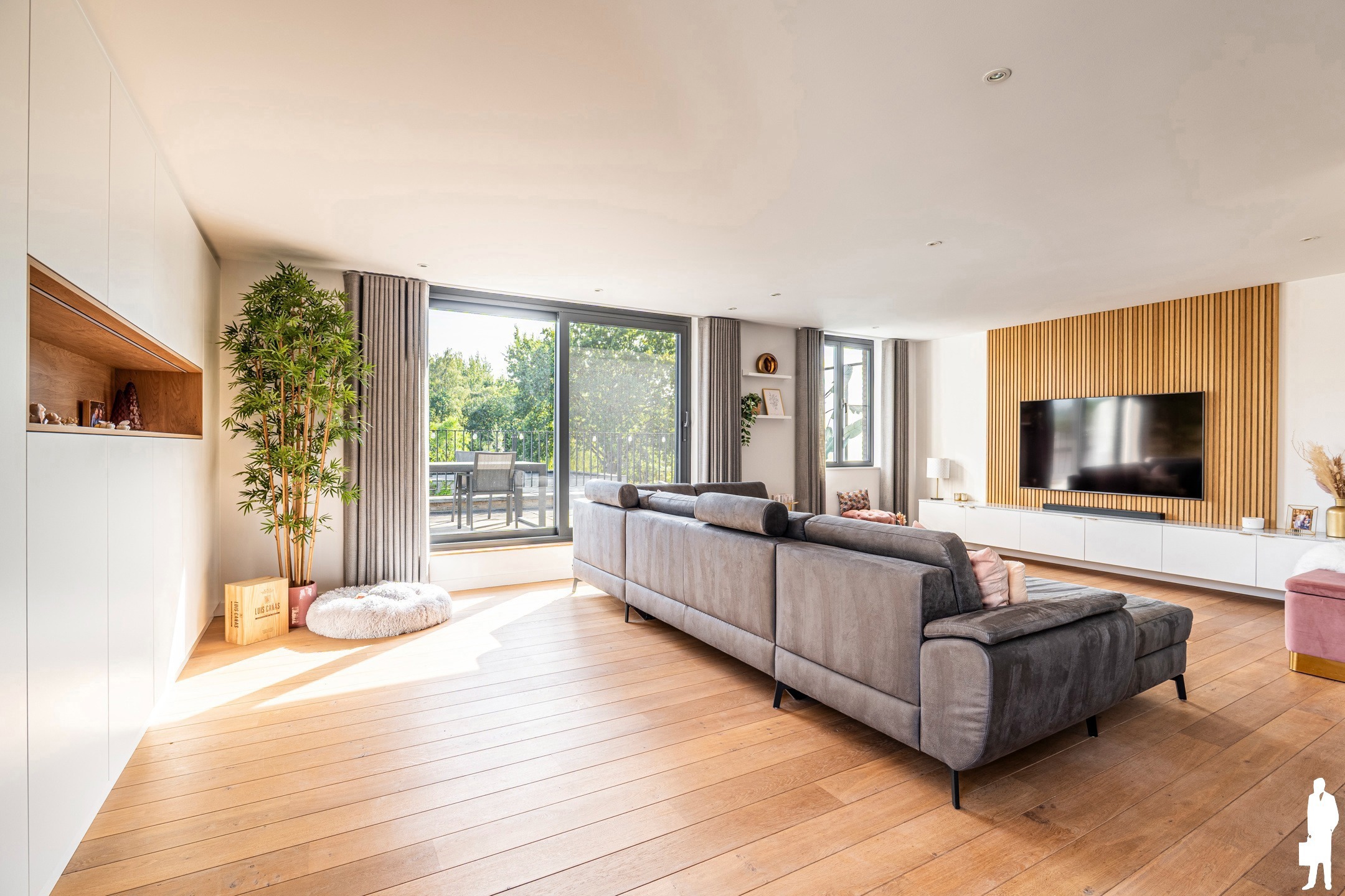 Duplexappartement met 3 slaapkamers, zuidterras en garage - foto 4