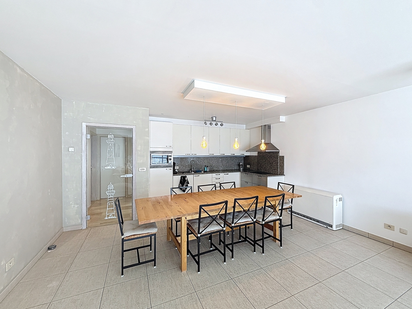 Appartement spacieux trois chambres au centre de Nieuport-Bain. - photo 2