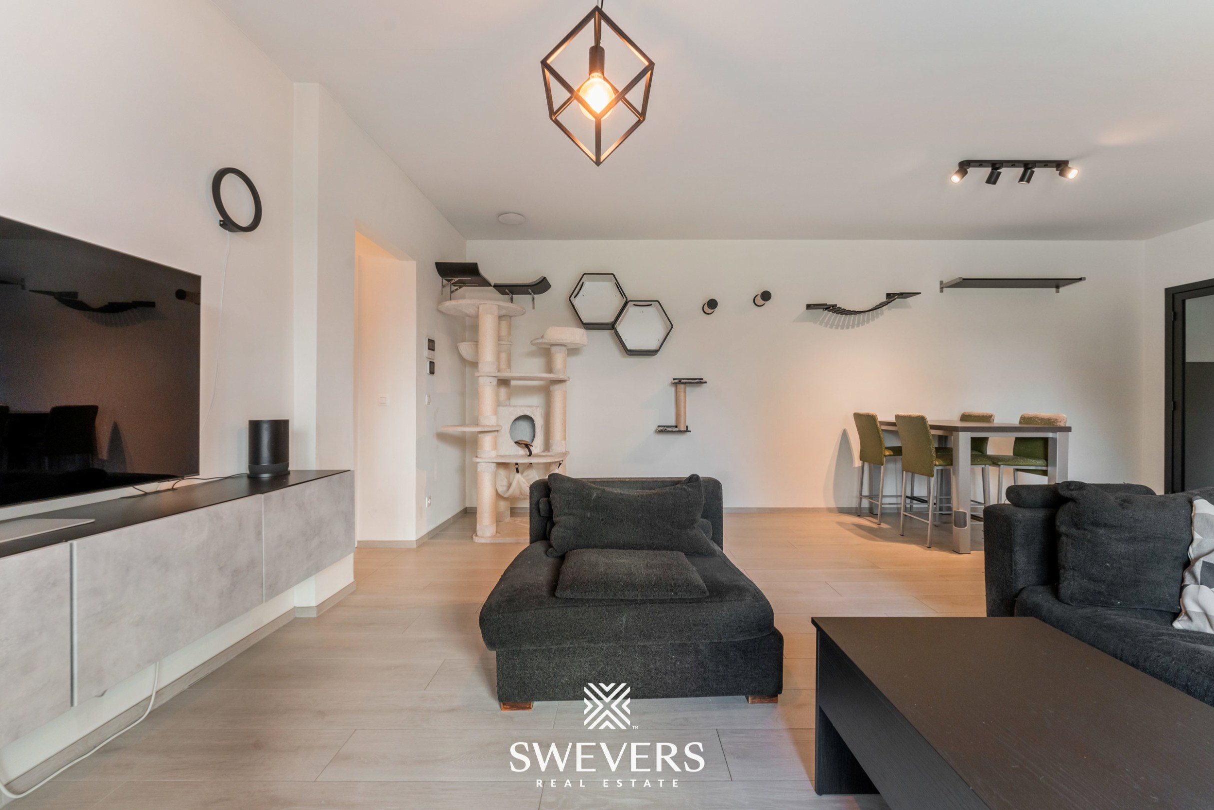 Instapklaar, energiezuinig gelijkvloers appartement (99 m²) met garage en kelders in het pittoreske Bolderberg - foto 4