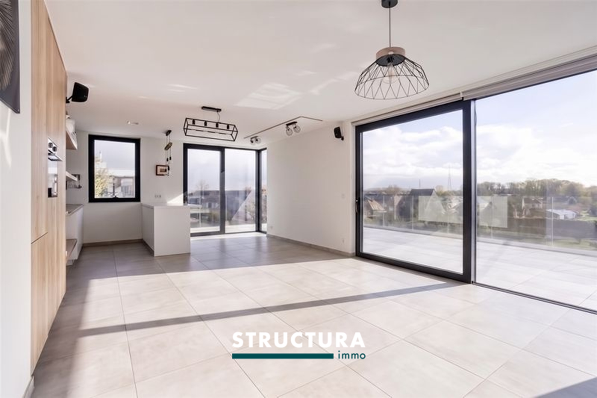 Penthouse met heel groot terras nabij het centrum - foto 4