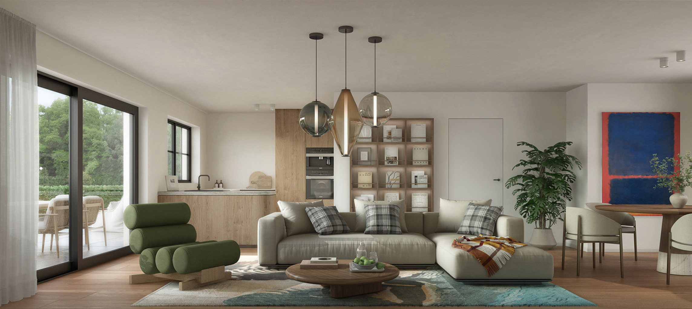 LOKEREN: rand Daknamse bossen: nieuwbouw HOB op ca 400 m2  - foto 5