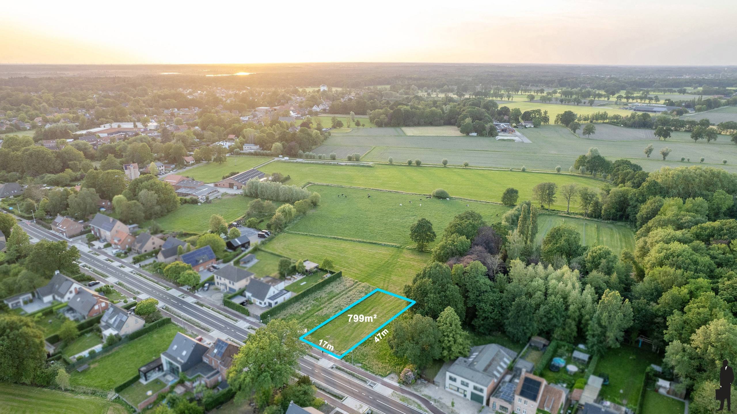 Prachtige bouwgrond voor open bebouwing op toplocatie te Kalmthout - foto 1