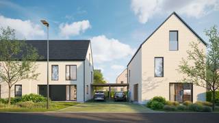 <strong>Project Grimbergen Beigemveld – groen wonen in het hartje van Grimbergen </strong><br />Beigemveld is een nieuwe, verkeersluwe woonbuurt op wandel- en fietsafstand van de dorpskern van Grimbergen. Met een ruim opgezet buurtpark als groen hart, duurzame technieken en een mix van moderne én landelijke woningen, biedt Beigemveld rust, comfort én toekomstgericht wonen.  <br /><br /><strong>Lot 50 – 3 slaapkamers – perceel 242 m² – Halfopen woning </strong><br />Halfopen bebouwing met drie slaapkamers, gelegen op een perceel van 242 m². De woning combineert duurzaam wooncomfort met een gunstige ligging in de rustige, parkgerichte buurt Beigemveld. Dankzij de optioneel af te werken zolder kan de woning makkelijk meegroeien met je levensfase. Inclusief carport. 