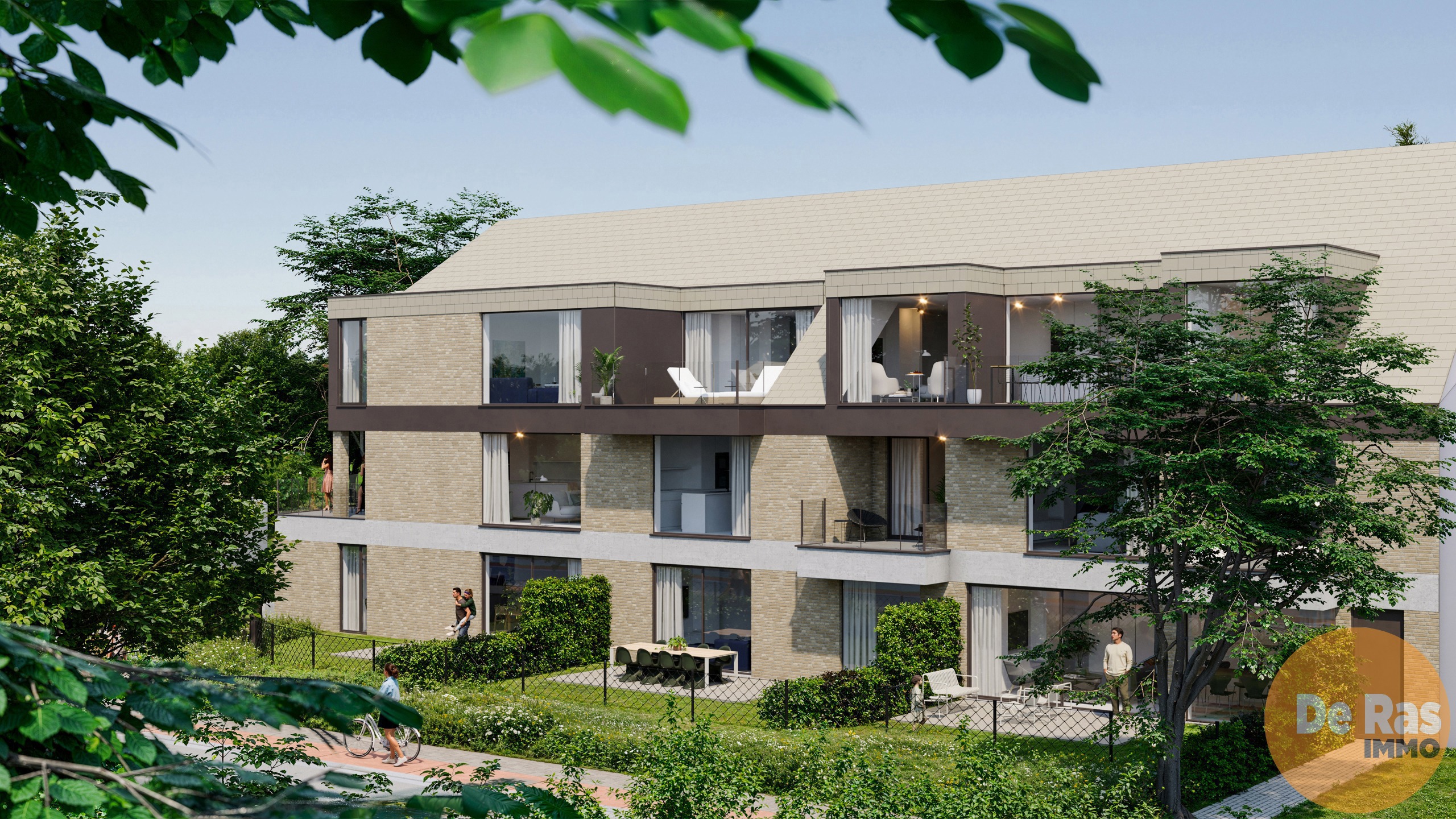 AALST - Eigentijds appartement met 3 slpks en tuin - foto 4