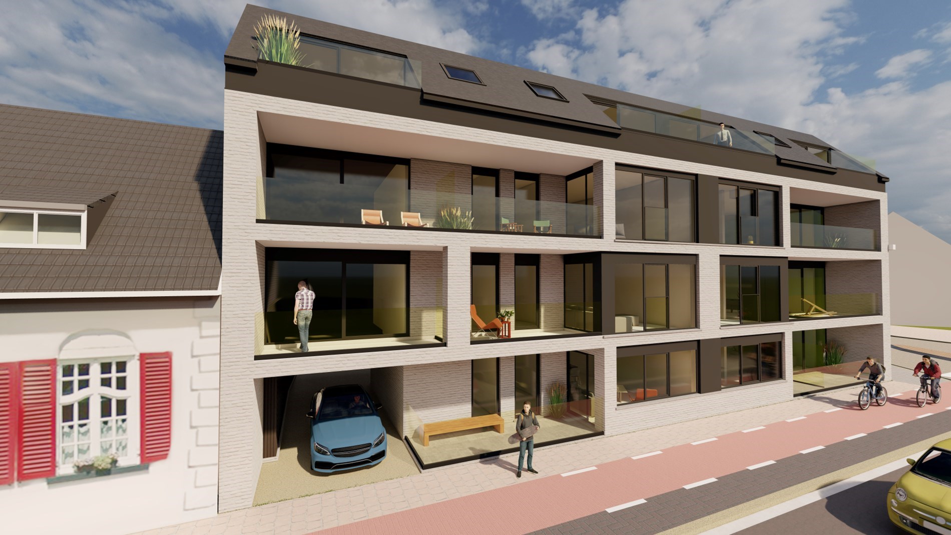 Laatste dakappartement te koop in het centrum van Houthulst! - foto 2