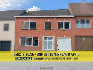 1ste bezoekdag donderdag 9 april! Inschrijven kan via www.nobels.be onder referentienummer 4299612.ENERGIEZUINIGE GEZINSWONING met EPC-label B,...