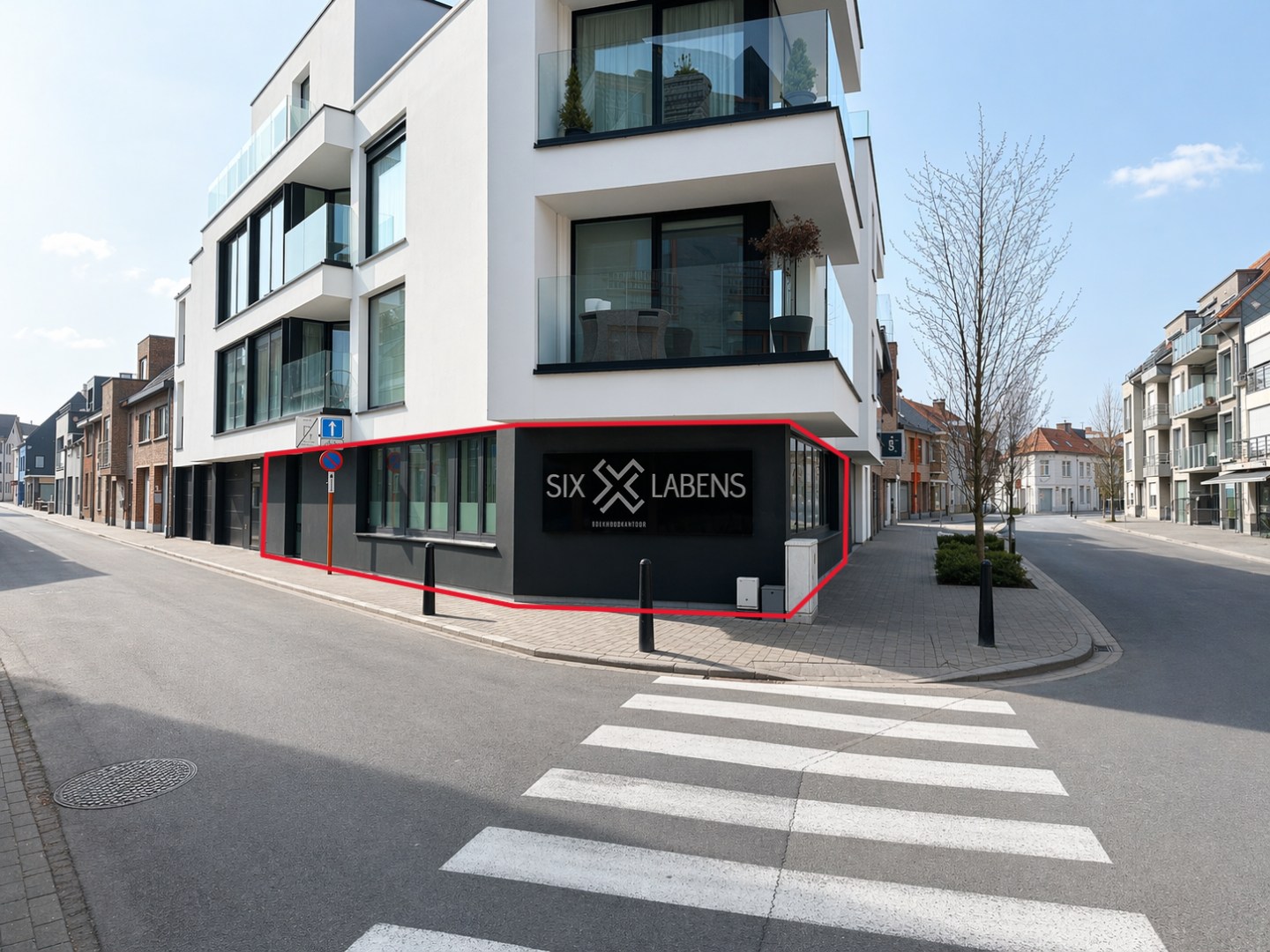 Instapklare kantoorruimte centrum Torhout (met mogelijkheid tot bijhuren appartement) - foto 2