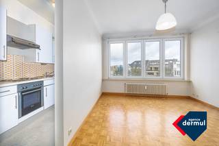 Ontdek dit charmante appartement met 1 slaapkamer op de vijfde verdieping van residentie Erasmus, pal in het bruisende hart van Oostende. Met een prachtig open zicht op het Sint-Petrus- en Paulusplein geniet je hier dagelijks van een uniek stadsbeeld. Het appartement biedt een knusse leefruimte en een afzonderlijke keuken, er is 1 slaapkamer en een badkamer met aansluiting voor de wasmachine. Er is ook een kelderberging voor extra comfort. Of je nu op zoek bent naar een vast verblijf aan zee, een tweede verblijf of een interessante investering, dit appartement combineert comfort, karakter en topligging in één.