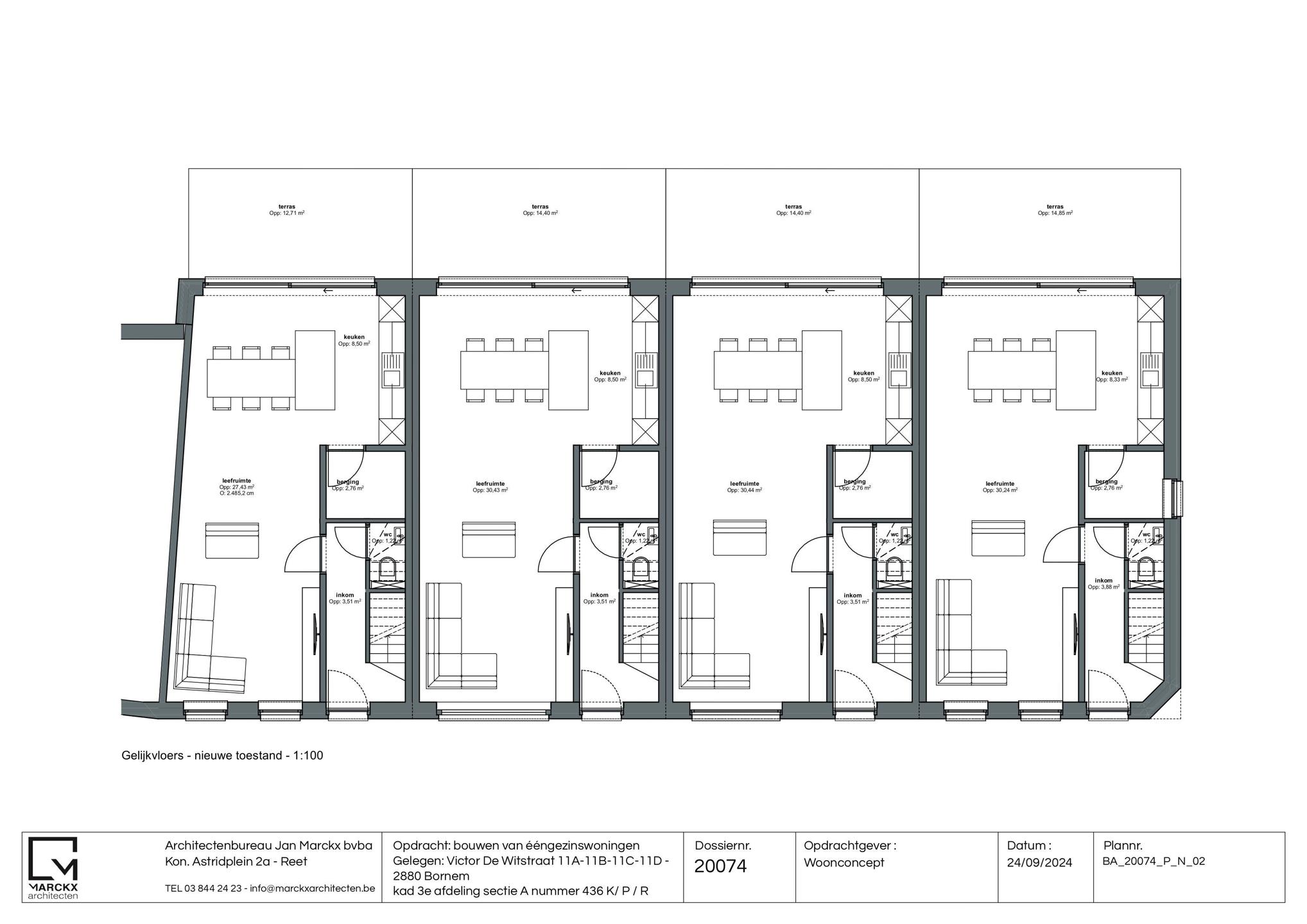 Casco woning in nieuwbouwproject te Hingene, Bornem - foto 3