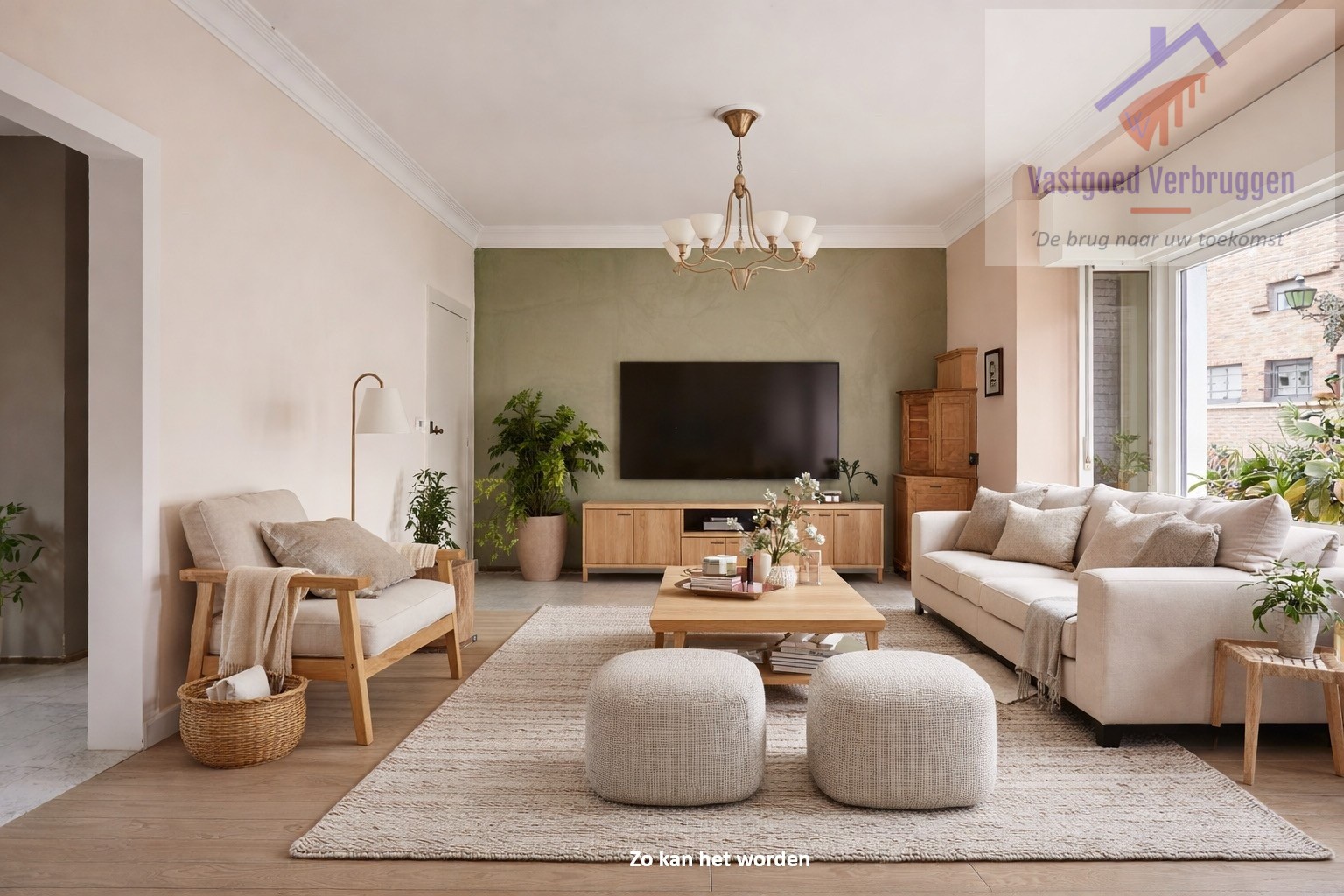 Te renoveren halfopen bebouwing met garage - foto 5