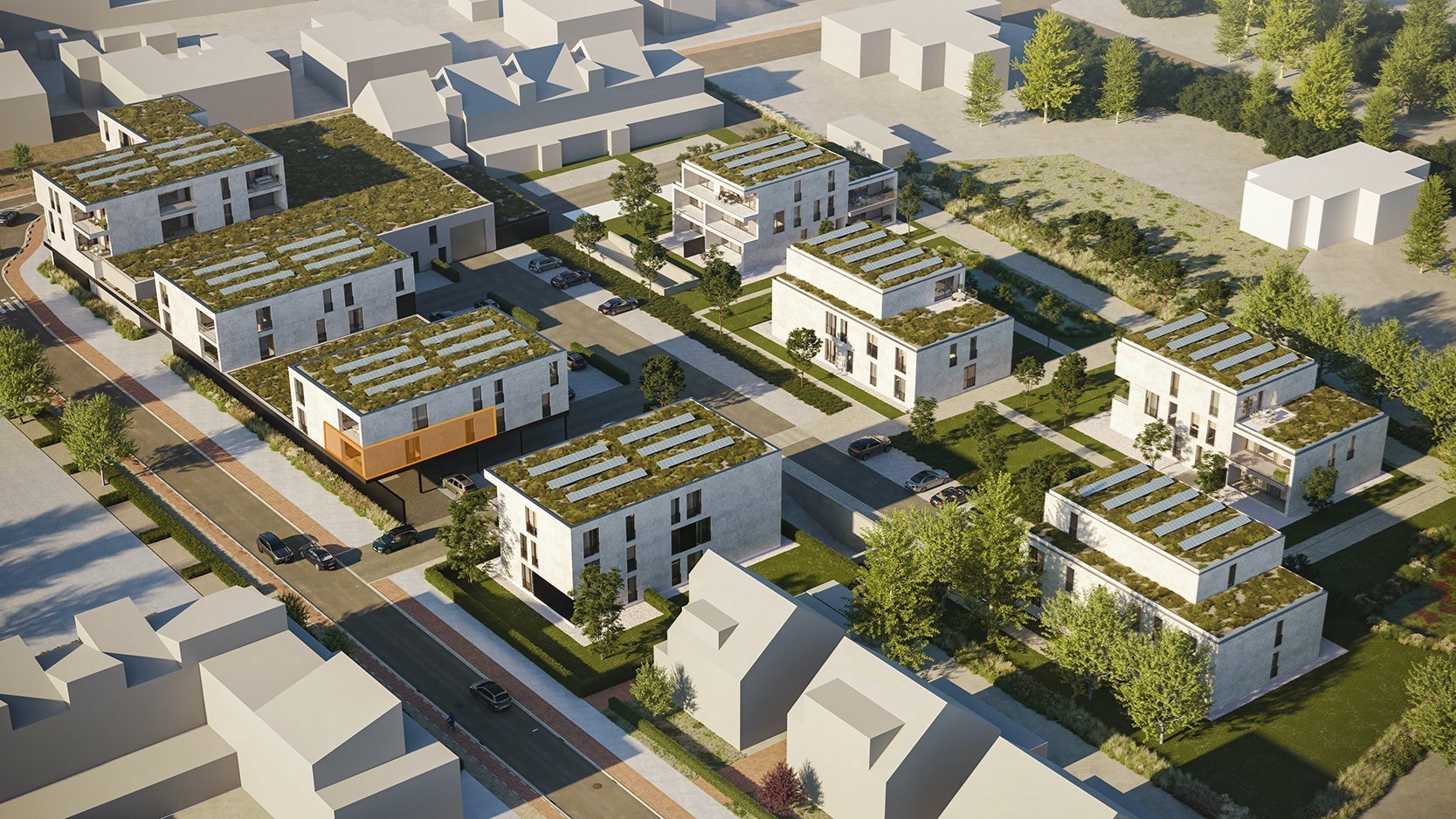 Penthouse met 1 slaapkamer – Nieuw, energiezuinig én met leuk terras in het gegeerde Koersel - foto 1