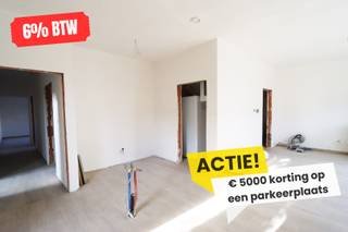 EXTRA ACTIE:<br />Bij aankoop van een appartement krijgt u € 5000 korting op de autostandplaats<br /><br />Mogelijkheid aankoop onder 6% BTW *<br />* Indien u aan de voorwaarden voldoet<br /><br />Residentie Prinsenhof is een uniek woonproject in hedendaagse architectuur en overtuigt topkwaliteit voor wat betreft de bouwtechniek, duurzaamheid, comfort en woongevoel in het centrum van Maaseik.<br /><br />Deze appartementen geven het wonen in een stad een heel andere dimensie.<br /><br />=> Indeling<br />- Inkomhal<br />- Apart toilet<br />- Leefruimte met keuken<br />- Berging<br />- 2 slaapkamers<br />- Badkamer<br />- Terras van 17,23m²<br /><br />=> Kenmerken:<br />- Ventilatiesysteem D met warmterecuperatie<br />- De appartementen zijn voorzien van een zeer betrouwbare warmtepomp die zich kenmerkt door een laag E-peil en een stille werking. De hoge energie-efficiënte zorgt voor een gevoelige verlaging van het E-peil. De warmtepomp is bovendien de stilste warmtepomp in zijn soort die momenteel op de markt is. Zij voorziet de appartementen individueel van voldoende energie en van warm water dankzij een ingebouwde boiler.<br />- Lift en videofoon aanwezig<br />- Zonnepanelen op de platte daken<br />- Appartementen zijn zeer energiezuinig waardoor gunstige regeling onroerende voorheffing<br /><br />=> Verkoopprijzen exclusief:<br />- Autostandplaats in kelder <br />- Privatieve kelderberging