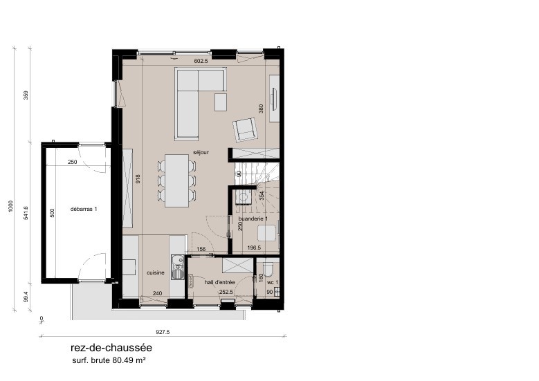 Jolie maison contemporaine avec 5 chambres possibles - photo 3