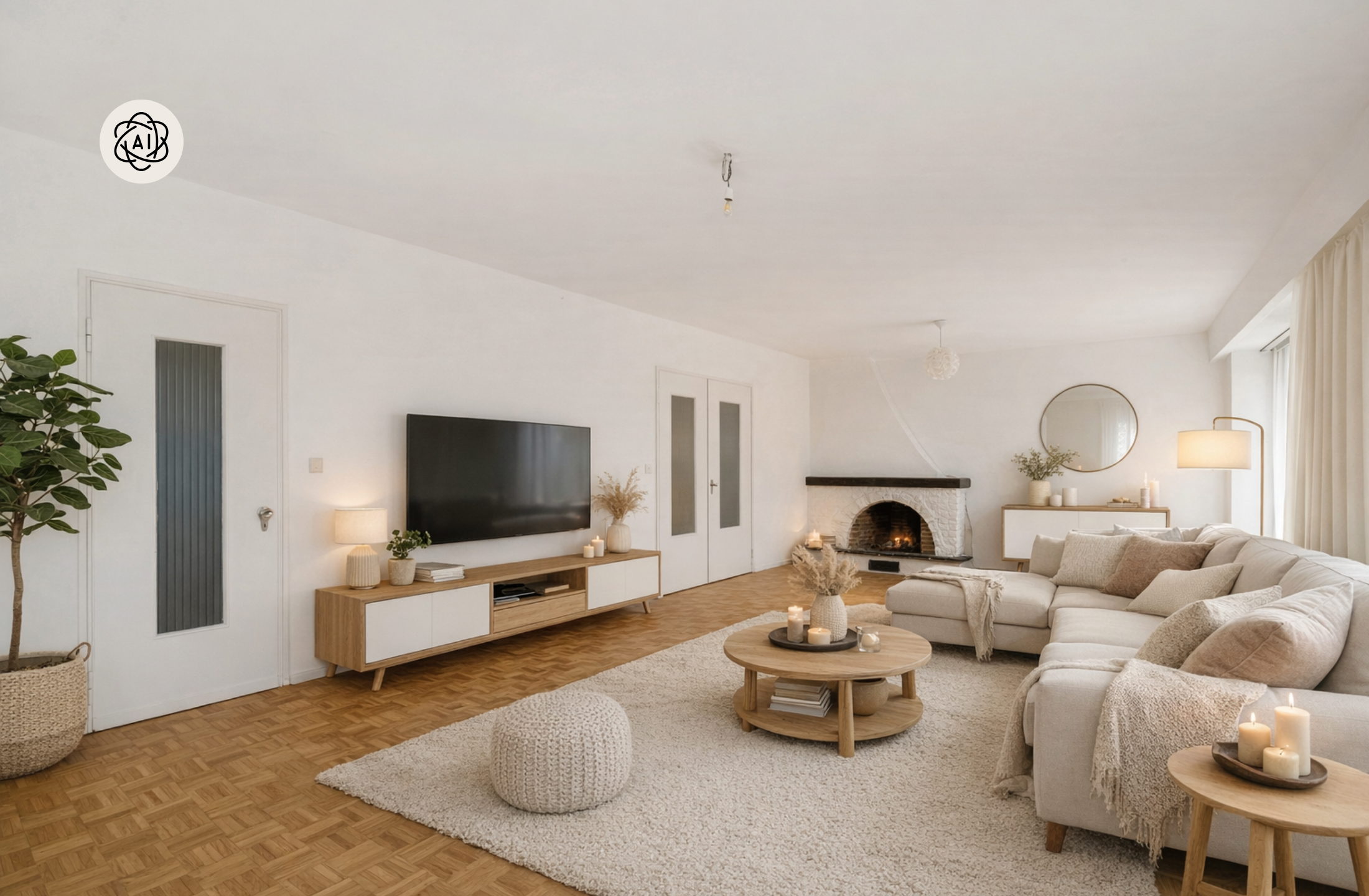 Groot appartement van 122m2 met 3 slk, in het centrum! - foto 4